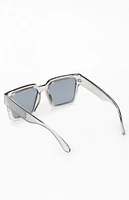 PacSun Clear Jake Square Sunglasses
