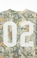 Pacsun Chaos Camo Cropped T-Shirt