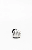 Seychelles Women's Silver Spinning Around Flats