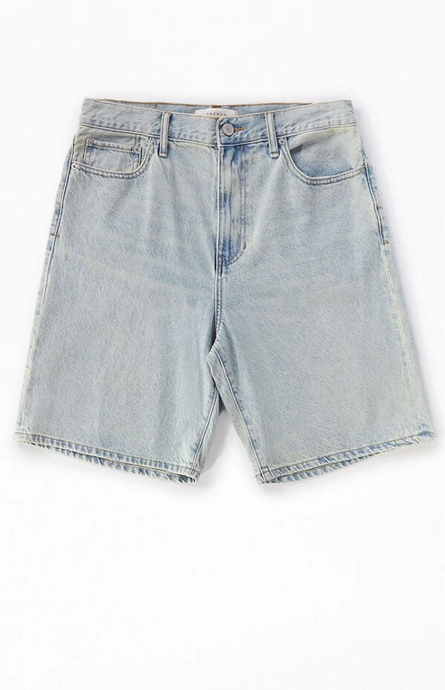 Pacsun Tinted Baggy Denim Shorts