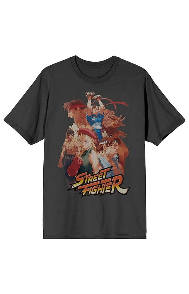 Street Fighter Characters Anime T-Shirt