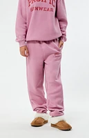 PacSun Kids Mauve Pacific Sunwear Sweatpants