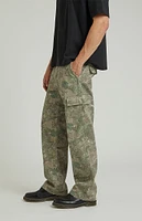 PacSun Tree Camo Baggy Cargo Jeans