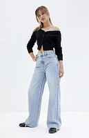 PacSun Cali Light Indigo Baggy Boyfriend Jeans