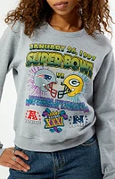 WILD COLLECTIVE x PacSun Super Bowl 1997 Fleece Crew Neck Sweatshirt