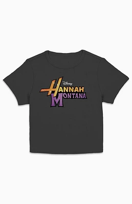 Hannah Montana Glam Logo Cropped T-Shirt