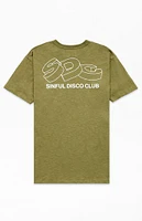 PacSun Sinful Disco Slub T-Shirt