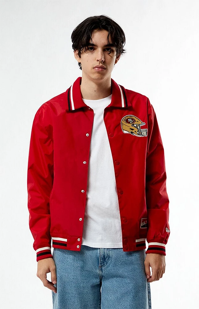 New Era SF 49ers Football Varsity Jacket