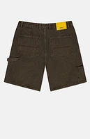 WeSC America Inc Brown Carpenter Baggy Shorts