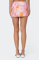 Edikted Stassi Printed Mini Skirt