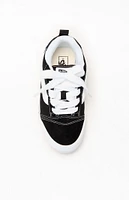 Vans Kids Black & White Knu Skool Shoes