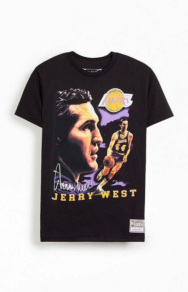 Mitchell & Ness Jerry West Lakers T-Shirt