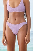 Roxy Eco Aruba High Cut Cheeky Bikini Bottom