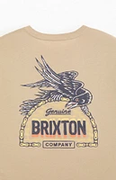 Brixton Raven Tailored T-Shirt