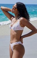 Pacsun Floral Heidi Scoop High Cut Bikini Bottom
