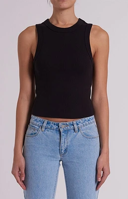 ABRAND Heather Icon Long Singlet Tank Top