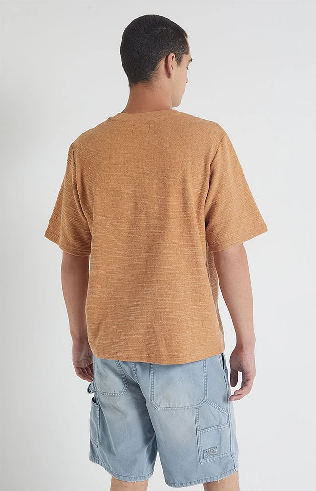 PacSun Tan Scout Texture T-Shirt