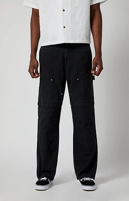 Pacsun Black Baggy Carpenter Cargo Pants