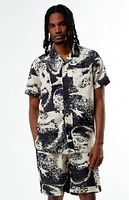 Lira Disintegration Woven Camp Shirt