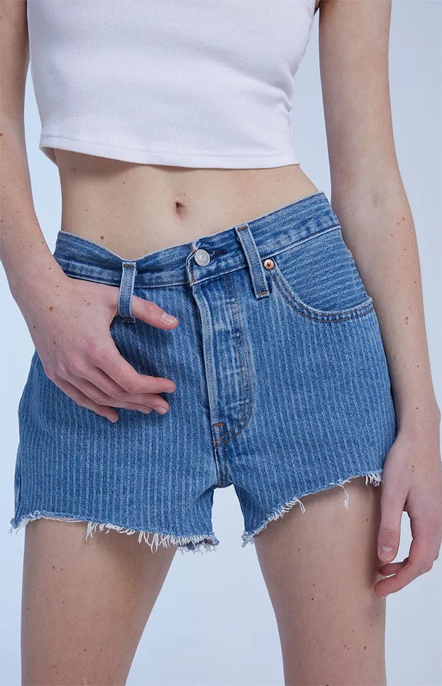 Striped 501 Original Denim Shorts