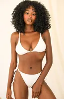 White Talia Bikini Bottom