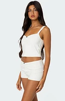 Edikted Cassi Cinched Tank Top