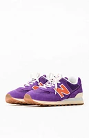 New Balance Women's Purple 574 Sneakers