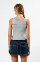 PS / LA Scrunch Bow Tank Top