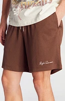 Pacsun Brown Mesh Basketball Shorts