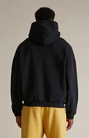 Fear of God Essentials Black Heavy Fleece Hoodie