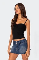 Edikted Karlee Ribbed Tank Top
