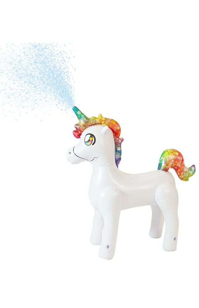 Pool Candy Inflatable Jumbo Unicorn Sprinkler