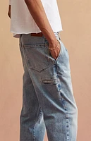 RARE DNM EDIT Light Blue Trouser Baggy Jeans
