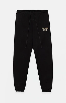 Fear of God Essentials Black Fleece Sweatpants