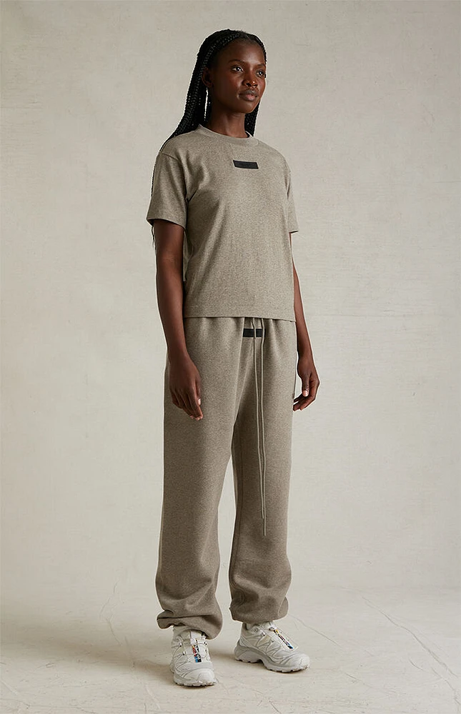 Fear of God Essentials Women's Heather Grey T-Shirt