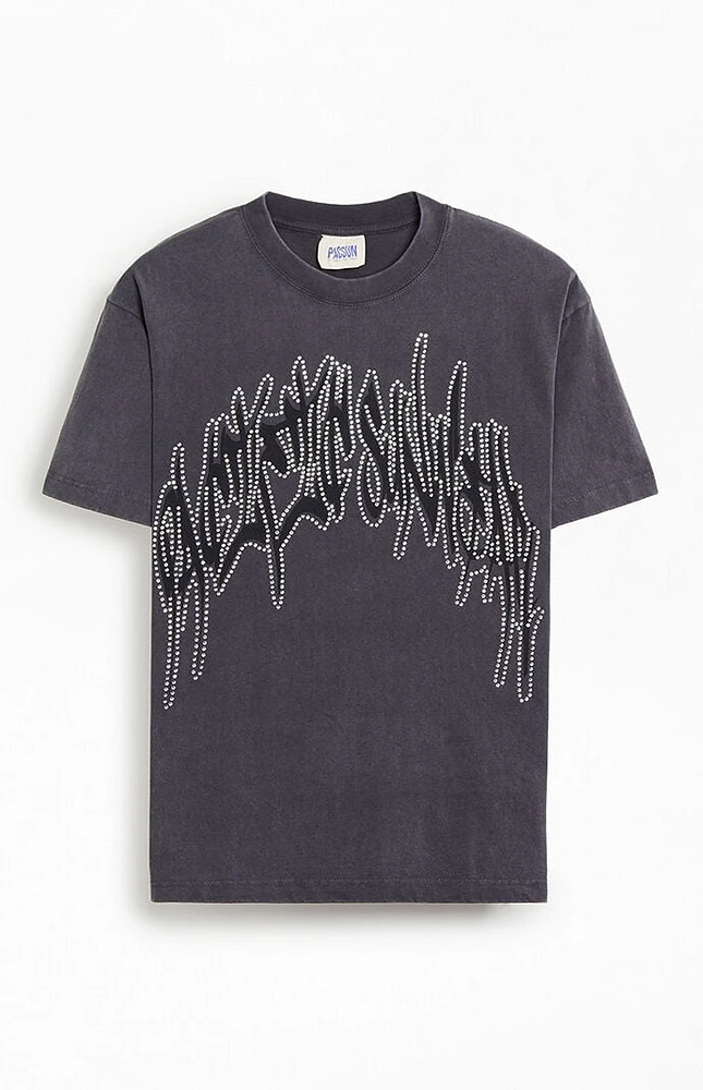 PacSun Handstyles Rhinestone T-Shirt