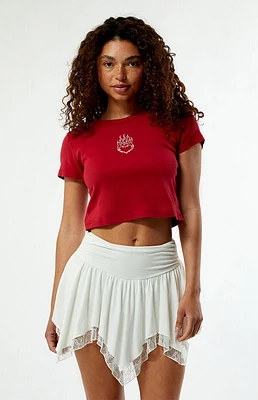 PS / LA Heart Flame Baby T-Shirt