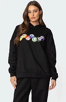 Edikted Billiard Oversized Hoodie