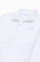 adidas Kids White Aop Track Jacket