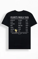 Riot Society Peanuts World Tour T-Shirt
