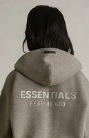 Fear of God Essentials Kids Homestead Heather Full Zip Fleece Hoodie