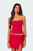 Edikted Selena Lace Up Corset