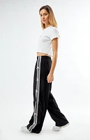 Pacsun Side Stripe Bow Track Pants