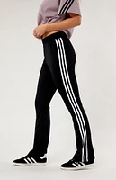 adidas Recycled Black Quarter Snap Tricot Track Pants