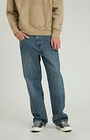Pacsun Tinted Medium Indigo Baggy Jeans