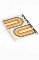 Beige Rainbow Notebook