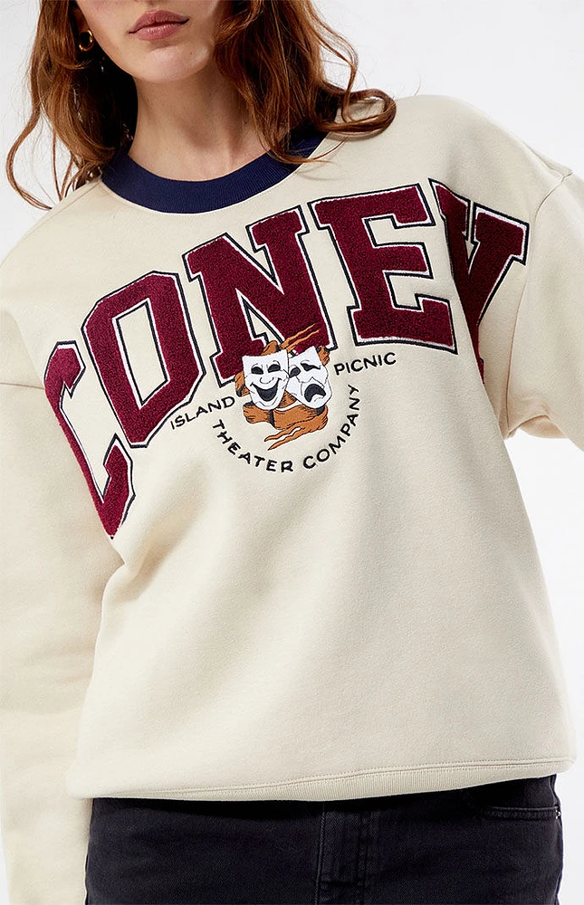 Coney Island Picnic Theater Company Crew Neck Sweatshirt