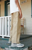 Pacsun Kids Khaki Baggy Carpenter Jeans