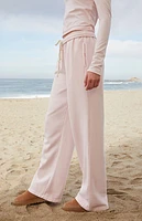 John Galt Pink Anastasia Baggy Sweatpants