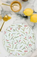 Mistletoe Round Cutting Board